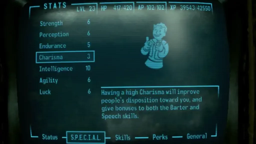 Fallout 3 min max build: Special Attributes