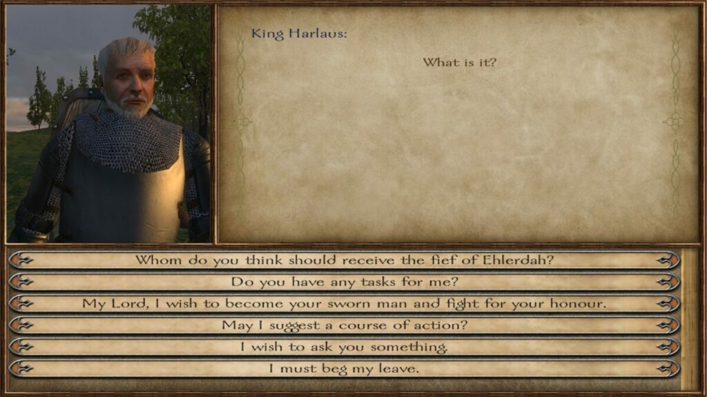 Mount and Blade Warband Helpful Tips to Get You Started 1 Mount and Blade Warband Tips - Chatting to the Village Elder