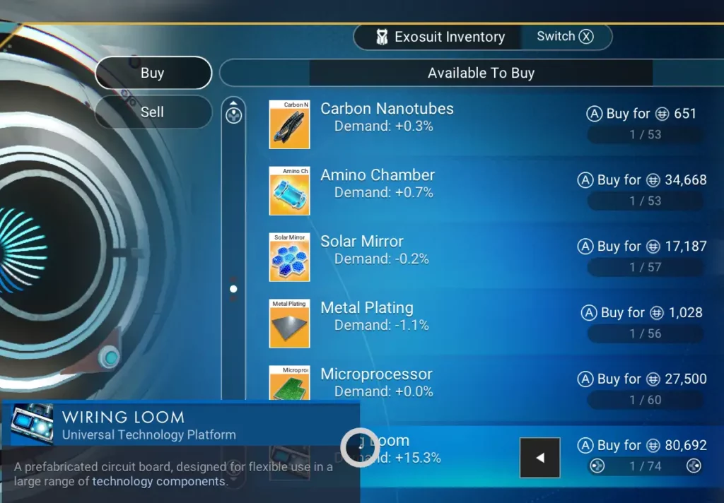No Man's Sky Wiring Loom