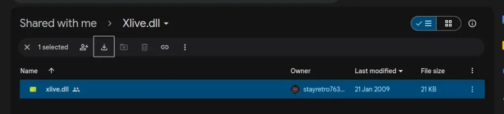 Fallout 3 mods guide: Downloading the xlive.dll via Google Drive