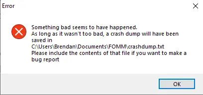 Fallout 3 mods guide: FOMM error message