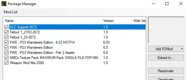 Fallout 3 mods guide: All mods installed in FOMM